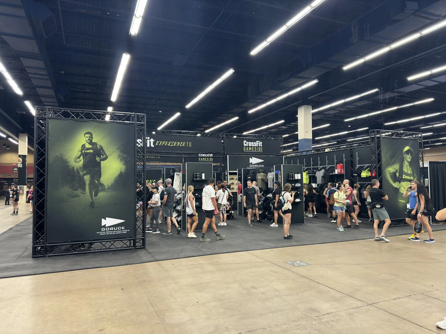 Live event brand installation designed by Stak Studio